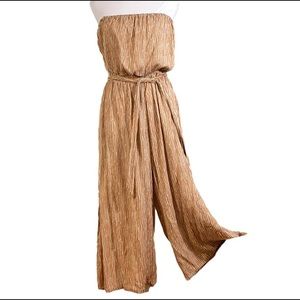 Dress Forum Strapless Wide Leg Jumpsuit 🎈